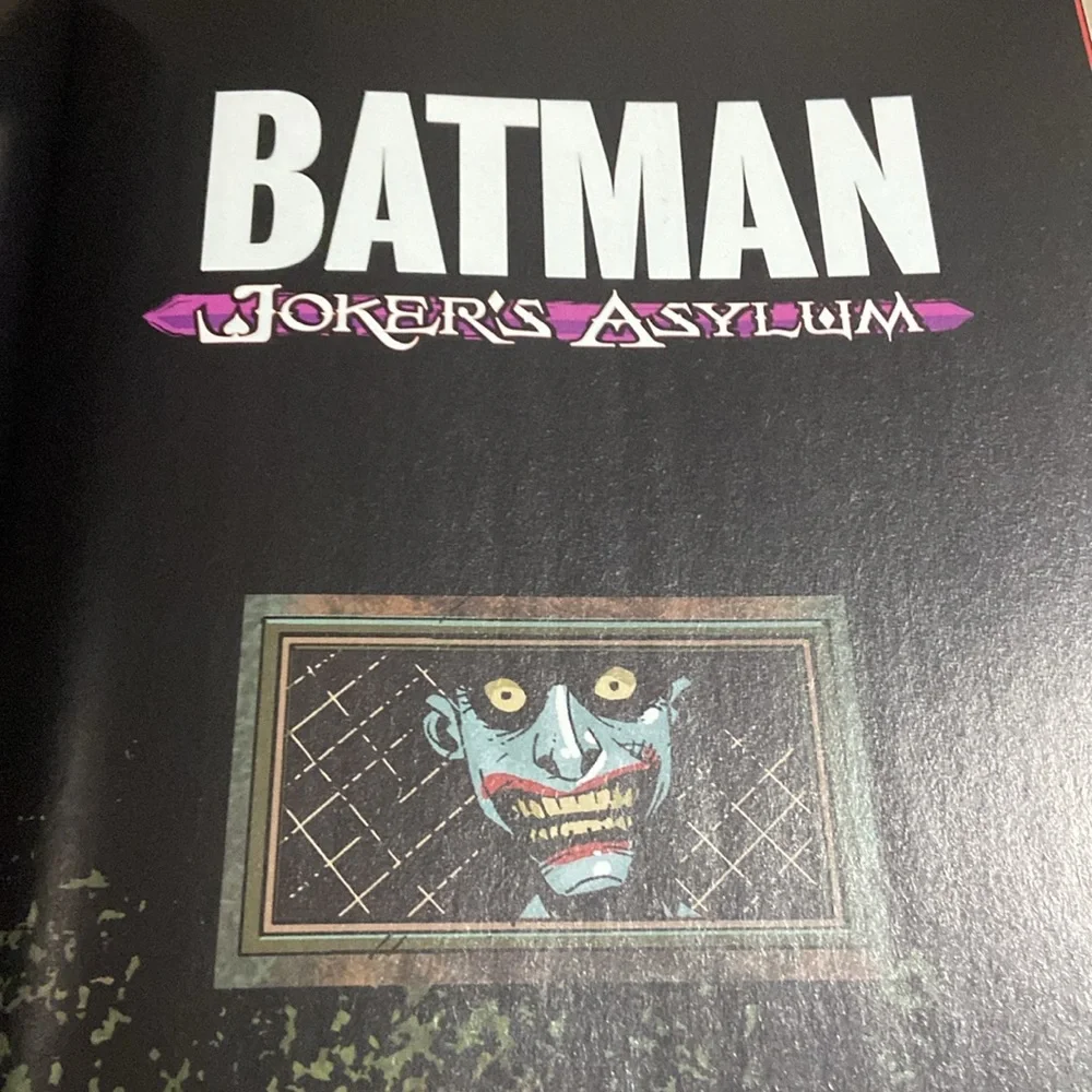 Batman: Joker's Asylum TPB NM (DC 2008) 1st Print Graphic Novel Comic Book - Picture 3 of 3